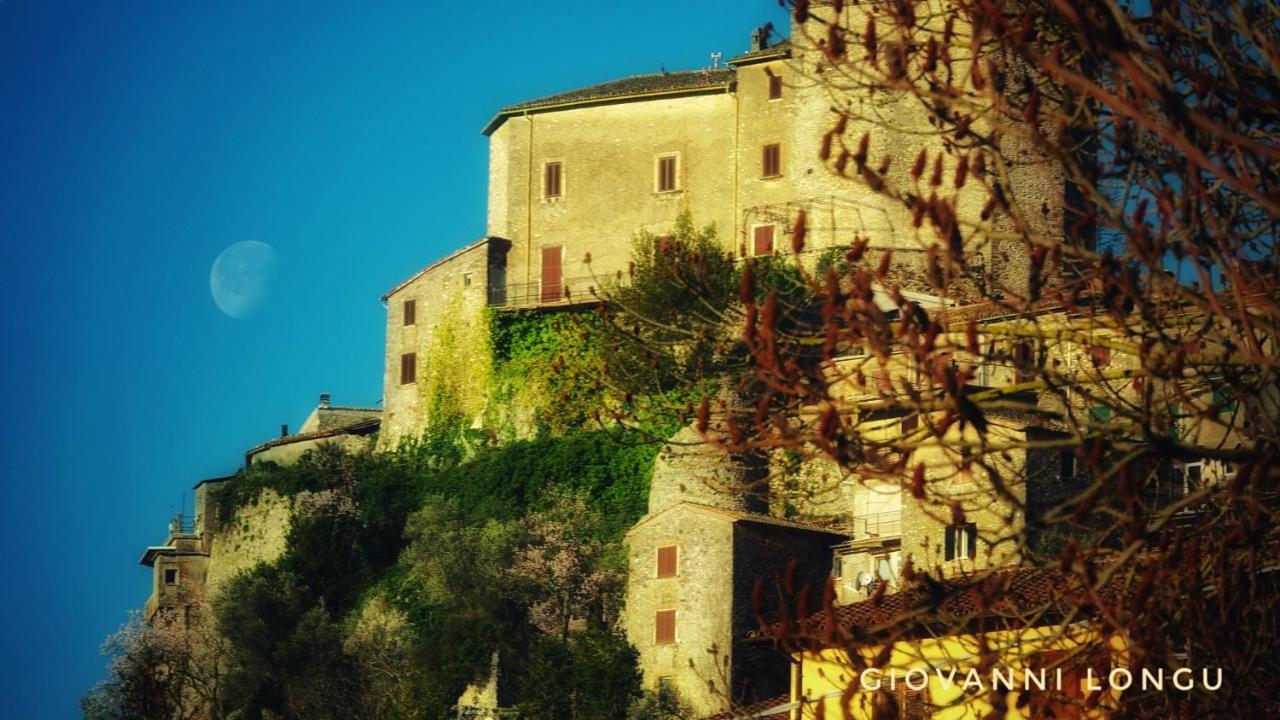 La Terrazza Sul Lago Turano Castel di Tora Exterior foto